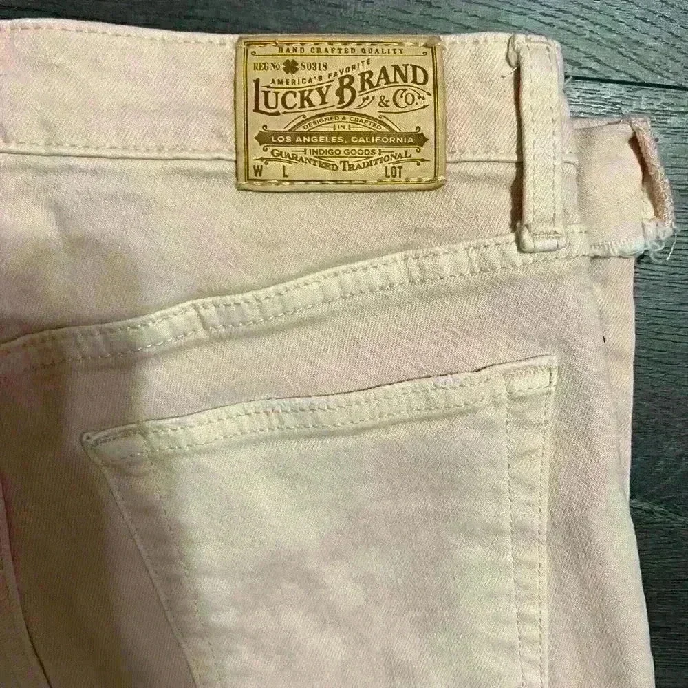 Lucky Brand Light Pink Jeans